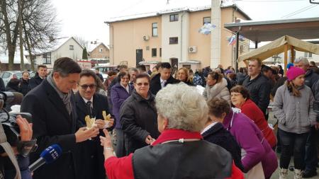 Prireditev namenjena mednarodnemu dnevu maternega jezika in drugi obisk predsednika RS v Občini Razkrižje 56